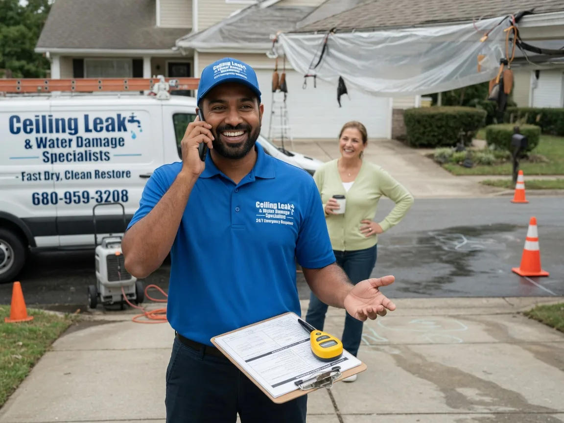 Ceiling Leak Cleanup East Rochester, NY FAQs